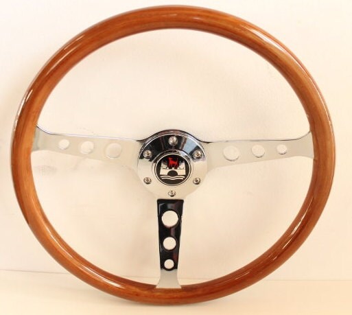 Steering wheel Fits For Vw Used wolfsburg custom rebuilded Handmade Wood 380mm Wooden NO hub adapter