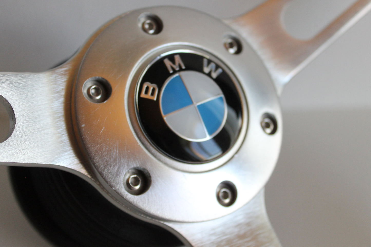 Steering wheel Fits For BMW Used Custom rebuilded Wood silver spokes Beautiful Craftmanship For E10 2002 1502 1602 1802 1965-1976'