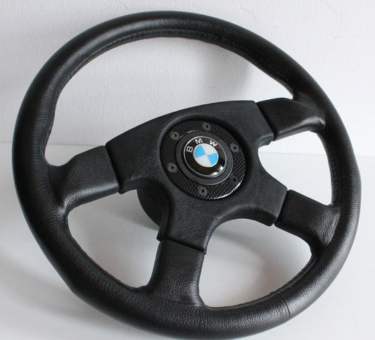 Steering wheel fits For BMW custom rebuilded ECO anti slip 360mm For  E28 E30 E34 1985-1992