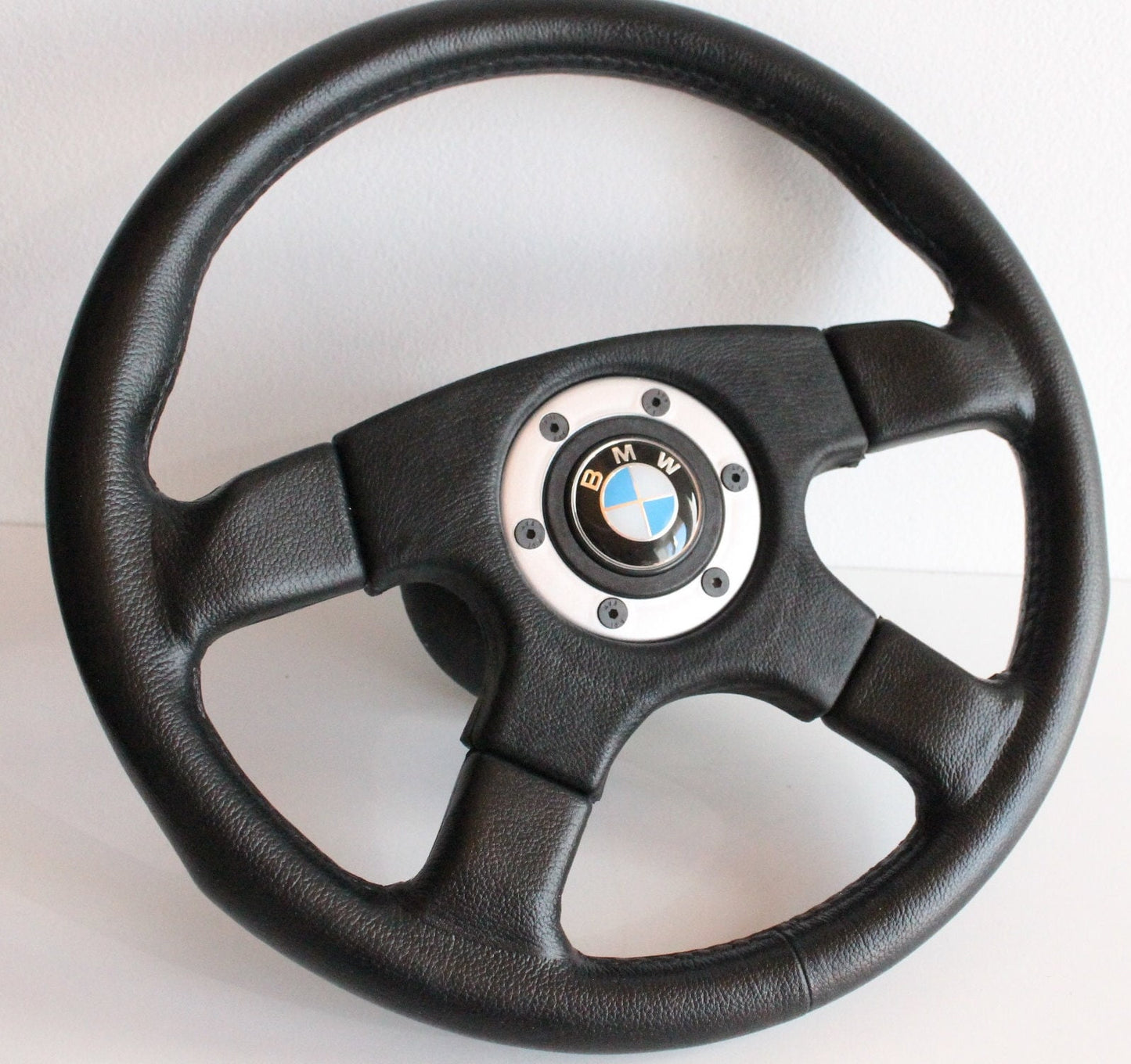 Steering wheel fits For BMW custom rebuilded ECO anti slip 360mm For  E28 E30 E34 1985-1992