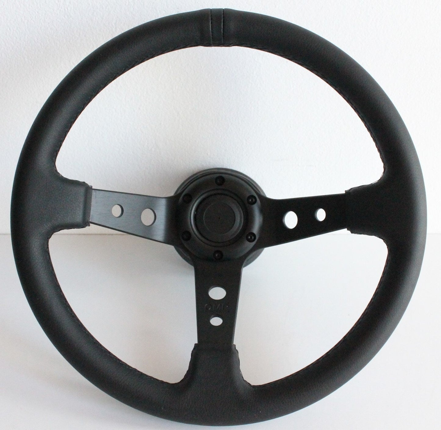 Steering wheel Used Deep dish Leather Sport 350mm rebuld hand Custom rebuilded Fits For Subaru Impreza 1 Legacy 1800 Vivio